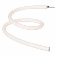 Flexible linear LED lighting with 360° bend capability for accent, task, and architectural lighting in coves, under-cabinet areas, display cases, and signage. Features warm white 2400K color temperature, 239 lumens, 3.7 W power consumption, and 50,000-hour rated life. Maximum run of 16.4 ft with lead wire connection
