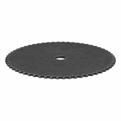 TRITAN Roller Chain Sprocket: No Hub, For Single Strands, 25, 60 Teeth, 4.777 in Pitch Dia - Size 25 Plain-Bore Roller Chain Sprockets