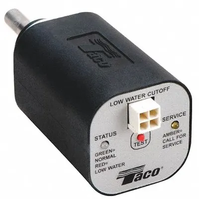 TACO Low Water Cutoff: Residential Boilers, 24V AC, SPDT, Auto Reset - Low-Water Cut-Off Controls