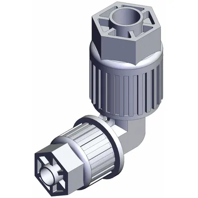 SMC LQ3E3A-R1 PFA Compression Tube Fitting, 3/8 in OD x 1/4 in OD - PFA Compression Tube Fittings
