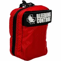 NORTH AMERICAN RESCUE Bleeding Control Kit: Plastic Bag, 1 People Served, 10 Components (MPN 80-0452)