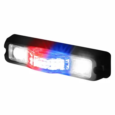 CODE 3 M180SMC-RB Blue/Red LED Warning Light - Emergency Vehicle Area Lighting