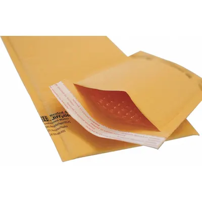JIFFYLITE Paper Bubble Mailer #4, 9 3/8 in x 13 1/4 in, 100 PK - Paper Bubble Mailers