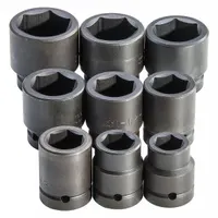 PROTO Impact Socket Set: 1 in Drive Size, Small Set (0-50 pieces) Set Size, 9 Pieces, (9) 6-Point (MPN J76109)