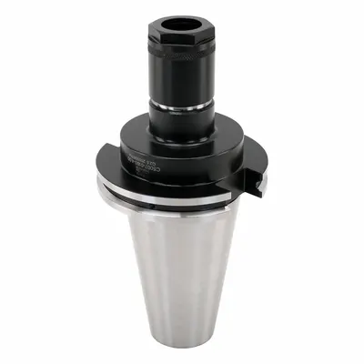 LYNDEX-NIKKEN CAT50 DA180 Collet Chuck, 4 in Projection, Non-Coolant Through - CAT DA Collet Chucks