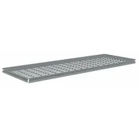 TENNSCO Shelf: 72 in x 30 in, 600 lb Load Capacity, Steel, 5 ga Decking, Gray, Shelf (MPN ZBES-7230W)