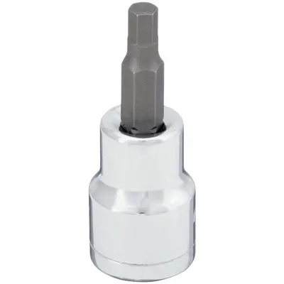 WESTWARD Socket Bit: 3/8 in Drive Size, Hex Tip, 9/64 in Tip Size, 1 3/4 in Overall Lg - Hex Bit Sockets
