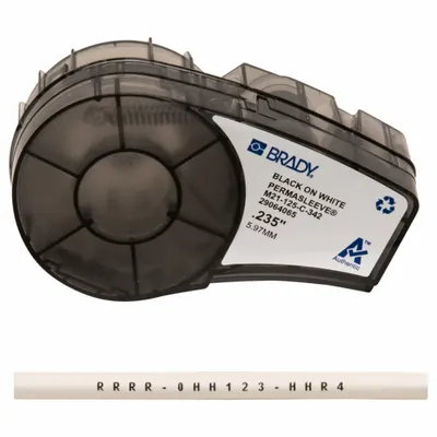 BRADY M21-125-C-342 Continuous Sleeve Label Roll Cartridge - Brady Continuous Sleeve Label Roll Cartridges