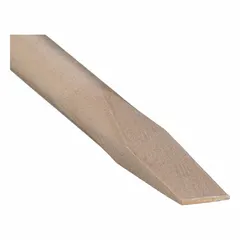 Non-sparking slotted screwdriver with a 1/4 in tip and 4 in shank length. Made from beryllium copper to reduce spark risk in environments with flammable gases, vapors, or dust. Suitable for maintenance and assembly tasks where safety is critical.