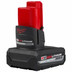 This 12V DC battery pack delivers 5 Ah capacity for extended runtime on M12 cordless tools. Its oil-resistant housing provides durability in environments where exposure to lubricants is common. Compatible with M12 drills, impact drivers, saws, and other tools in the system.