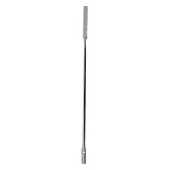 APPROVED VENDOR HS15906 Lab Spatula, Non-Sterile, Stainless Steel, Glazed, 6 1/4 in L x 1 1/4 in W