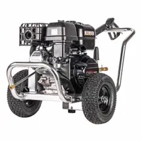 SIMPSON WaterBlaster Pressure Washer: Heavy Duty, Cart, 4,400 psi, 4 gpm, 420 cc Engine Displacement (MPN ALWB4440111CA)
