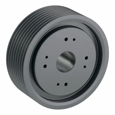 OEM Bushed-Bore Cast-Iron Wedge V-Belt Pulley - Bushed-Bore Cast-Iron Wedge V-Belt Pulleys