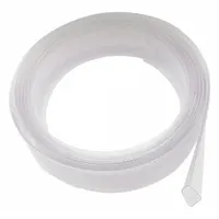 This PVC heat shrink cover protects chains from dirt, moisture, and abrasion in material handling and conveyor systems. It has a 2:1 shrink ratio, expanding to 1-1/2 in inside diameter and recovering to 3/4 in. Installation is by applying heat