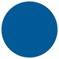 Inventory Label: 1 1/2 in Dia, Blue, Circle, Paper, Indoor, No Text, 500 PK (MPN 30661)
