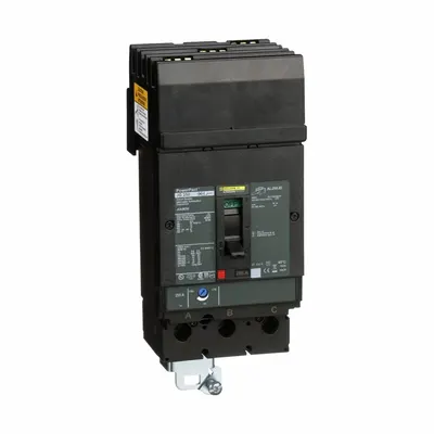 SQUARE D Molded Case Circuit Breaker: 250 A Amps, 25kA at 240V AC, Instantaneous - J-Frame Square D Molded Case Circuit Breakers