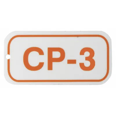 BRADY CP-3 Lockout Tag, Polystyrene, English, Adhesive Backing, 105676 - Safety