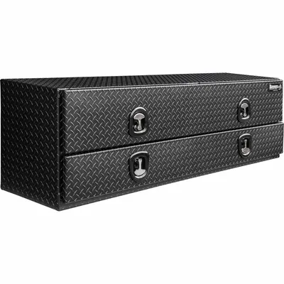 BUYERS PRODUCTS Dual Flip-Up Drop-Down Door Topside Box - Dual Flip-Up Drop-Down Door Topside Boxes