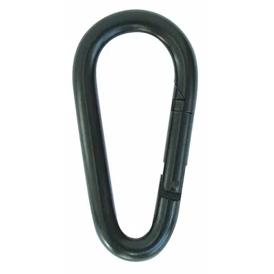 LUCKY LINE PRODUCTS Interlocking Snap: 1 Snaps, 280 lb Working Load Limit, Solid Gate - Load Rated Spring Snaps