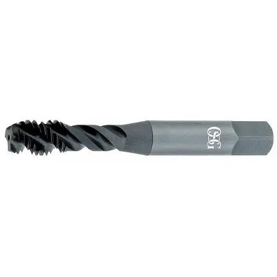 OSG Spiral Flute Tap: 5/16"-18 UNC, H5 / 2B-3B, 3 Flute - General Purpose Spiral-Flute Taps