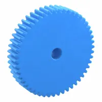 Machined Spur Gear: Module m 1.5, 50 Teeth, 10 mm Bore Dia, Nylon, 20° Pressure Angle, Plain Bore (MPN PS1.5-50)