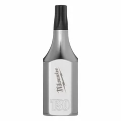 Security Torx bit socket with T30 tip size and 3/8 in drive. Fixed insert design for secure engagement on tamper-resistant Torx fasteners. Overall length of 1 49/64 in. Suitable for driving security screws in assembly and maintenance tasks.