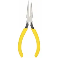 Needle Nose Plier: 2 in Max Jaw Opening, 6 5/8 in Overall Lg, 1 7/8 in Jaw Lg, 1/8 in Tip Wd (MPN D301-6)
