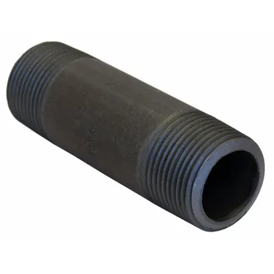 BECK Pipe: 1 in Nominal Pipe Size, Male NPT x Male NPT, 22 in Lg, Schedule 80 - Schedule 80 Medium Pressure Pipe & Pipe Nipples