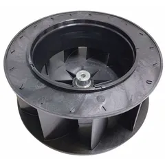 This Dayton wheel is a replacement component for HVACR fans, filters, and ventilation systems. It is compatible with manufacturer part numbers G-60/65 and serves as a direct replacement for models 16D527, 5DVN6, 5DVN7, and 5DVR5.