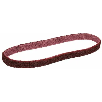 SCOTCH-BRITE Surface-Conditioning Belt: 1 in W x 11 in L - Surface-Conditioning Belts for All Metals
