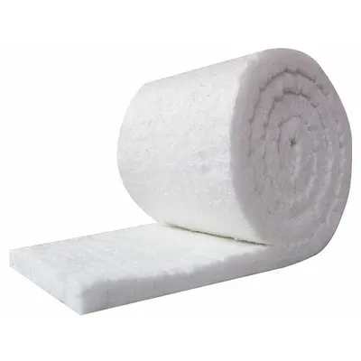 UNITHERM Ceramic Fiber Insulation: Aluminum Silicate, 12.5 ft Lg, 24 in W, 2 in Thick - Ceramic Fiber Insulation Blankets