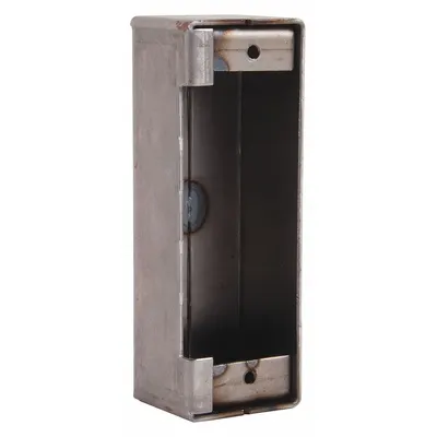 KEEDEX Weldable Gate Box: Electric Strike Box, Steel, 1 Mounting Holes, Hardware Included - Gate Boxes