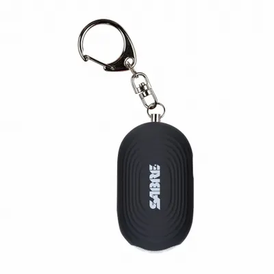 SABRE PA-LEDBK-02 Personal Alarm with Flashlight, Black - Personal Safety Alarms