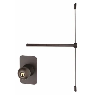 VON DUPRIN Exit Device: 4 ft Max Door Wd - Rim Push Bars