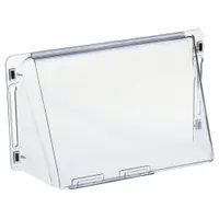 This plastic air deflector redirects airflow from HVAC registers to improve room air distribution. It measures 3-1/8 inches in overall height and 6 inches in overall width. Compatible with standard registers for residential or light commercial use