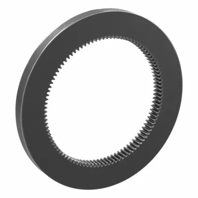 KHK GEARS Internal Ring Gear: Module m 0.5, 100 Teeth, 50 mm Pitch Dia - Metric Internal Gears