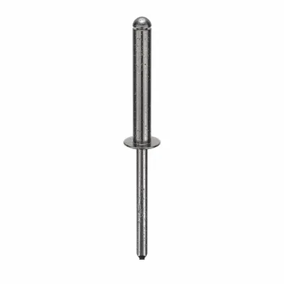 POP AVDEL Domed-Head Blind Rivet, 0.183" dia, 2 10/21" L, 250 PK - Domed-Head Blind Rivets