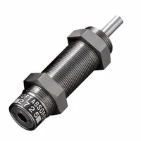 Steel shock absorber with a force rating of 27.3 N. Used in industrial motion control to dampen impact and reduce vibration in light-duty linear actuators, packaging equipment, and automated assembly systems
