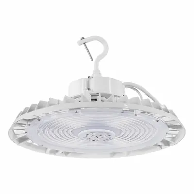 SYLVANIA Round LED Bay Light, 3500K/4000K/5000K, 39-49 ft Mounting Height - Round LED Bay Lights