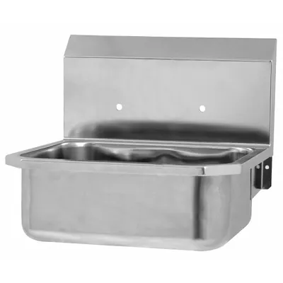 SANI-LAV Hand Sink: 1 Stations, 7 in Bowl Dp, 17 in Bowl Lg, 14 in Bowl Wd - One-Station Wall-Mounted Hand Sinks without Faucets