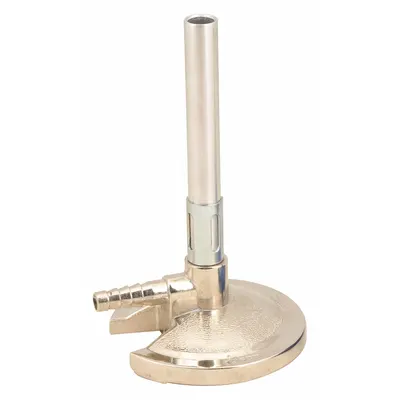 EISCO SCIENTIFIC Bunsen Burner: Basic, Natural, 1,200 BTU Btu Output - Max, 800 BTU Btu Output - Min - Bunsen Burners