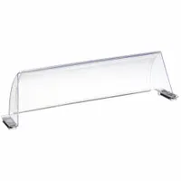 This plastic air deflector is designed for use with registers to redirect airflow in HVAC systems. It measures 4-3/4 inches in overall height and 3 inches in overall width. Suitable for improving air distribution in residential and light commercial settings