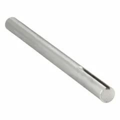 This shaft is designed for use in HVACR systems to connect motors to fans or blowers, transmitting rotational torque. It is commonly applied in commercial and industrial heating, ventilation, air conditioning, and refrigeration equipment where a precision-machined shaft is required for mounting and drive assemblies.