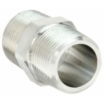 AEROQUIP 2083-16-16S NPTF-to-NPTF Steel Hydraulic Hose Adapter - NPTF-to-NPTF Steel Hydraulic Hose Adapters