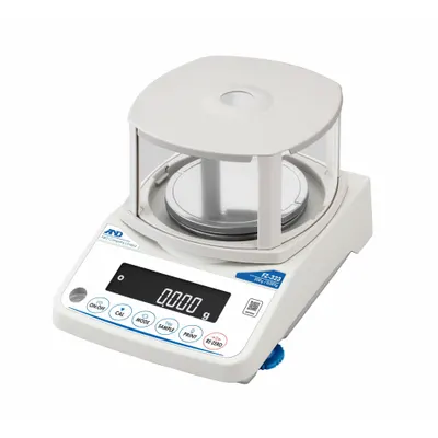A&D WEIGHING Lab Scale: 320 g Capacity, 0.001 g Readability, 0.001 g Repeatability - Precision Lab Balances