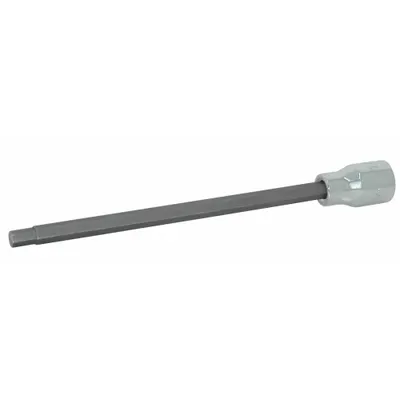 SK PROFESSIONAL TOOLS Socket Bit: 3/8 in Drive Size, Hex Tip, 1/8 in Tip Size, 7 in Overall Lg - Hex Bit Sockets