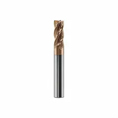 This carbide square end mill is designed for fast cutting of steel and cast iron. It features an FX7 coating and 4-flute geometry for efficient material removal. With a 3/4" mill diameter, 7/8" length of cut, and 3-1/2" overall length, it is suitable for general milling applications in industrial machining.