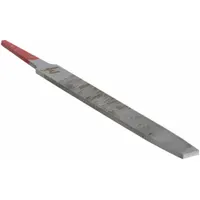 Machinists File: Rectangular, Smooth Cut, 4 in Lg without Tang, 7/16 in Wd, 5/64 in Thick, Natural (MPN 73141500)