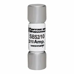 Fast-acting midget fuse rated 200 mA at 600 V AC. Cylindrical body measures 13/32 in x 1 3/8 in, non-indicating. Suitable for overcurrent protection in control panels, instrumentation, and power supplies where rapid response is required.