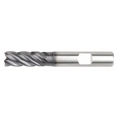 This carbide corner-radius end mill features a reduced neck for deep cavity machining. With AlTiN coating and 5 flutes, it is suited for high-speed milling of stainless steel and super alloys. The corner-radius design helps reduce chipping and extend tool life. Typical applications include aerospace, medical, and mold making.